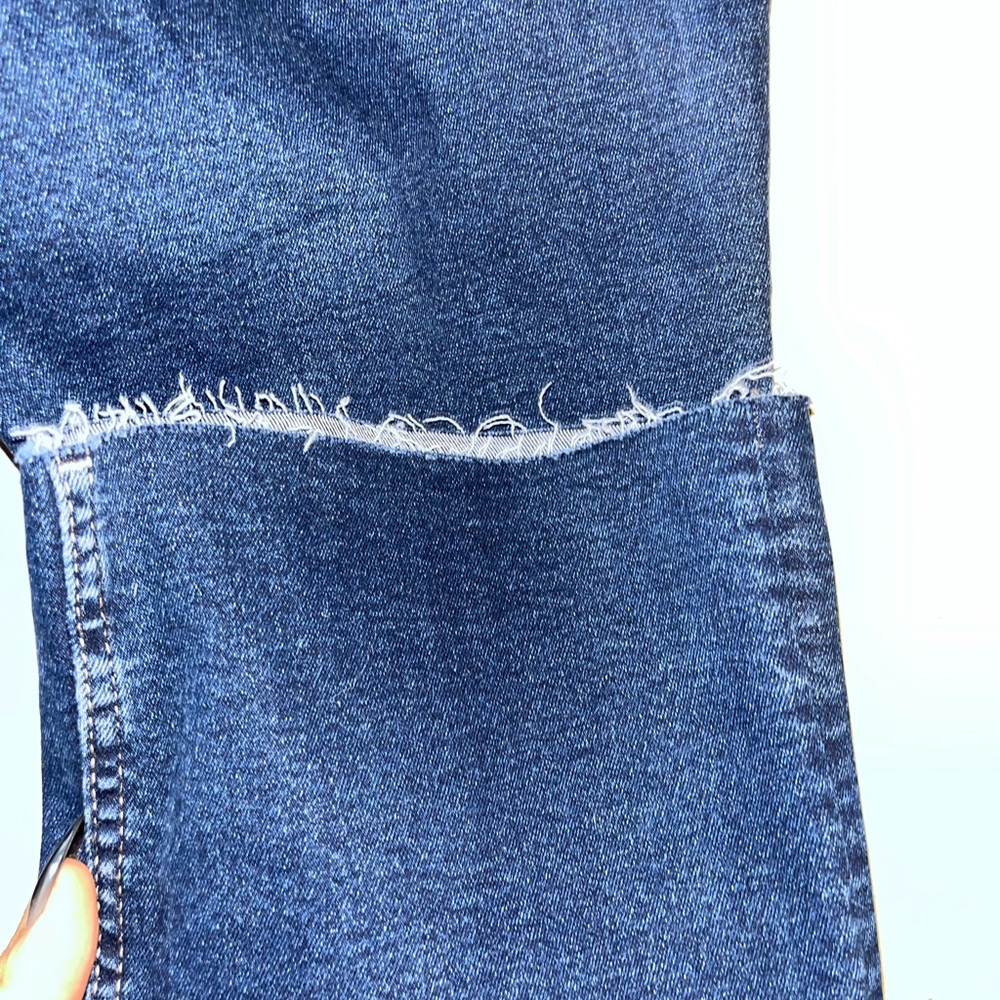 Mango Dark Blue Straight-Leg Jeans - Picture 13 of 16
